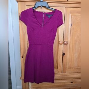 French Connection Elegant Purple Women's Dress